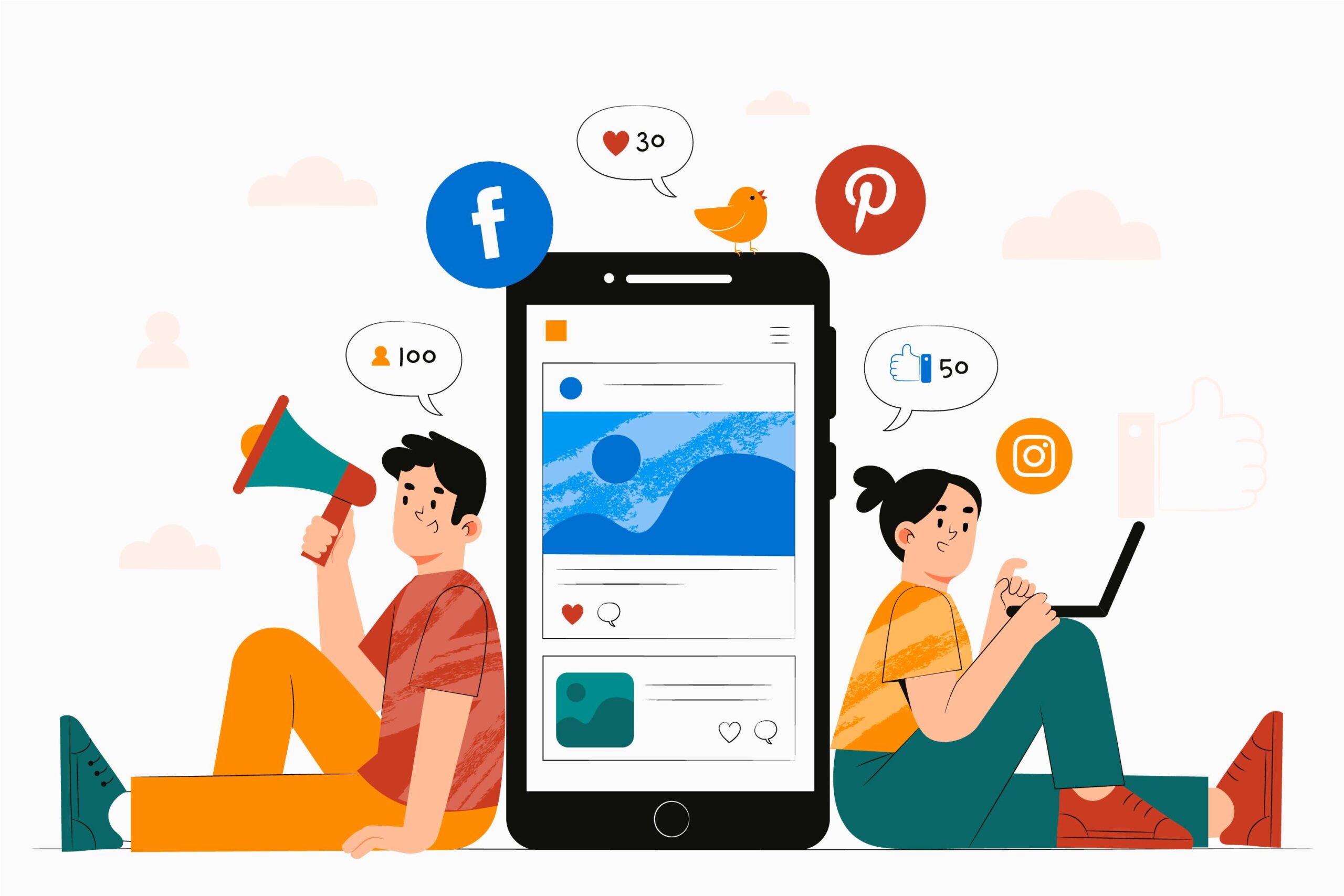 Social media companies in Kerala